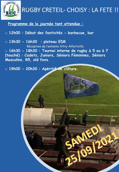 Le club fête la rentrée à défaut d'avoir pu fêter la fin de saison samedi 25 septembre au stade Jean Bouin.